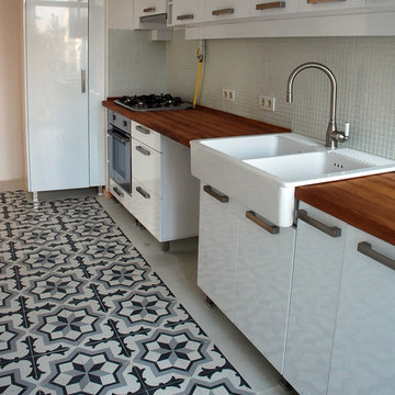 Encaustic Cement Tile For Kitchen