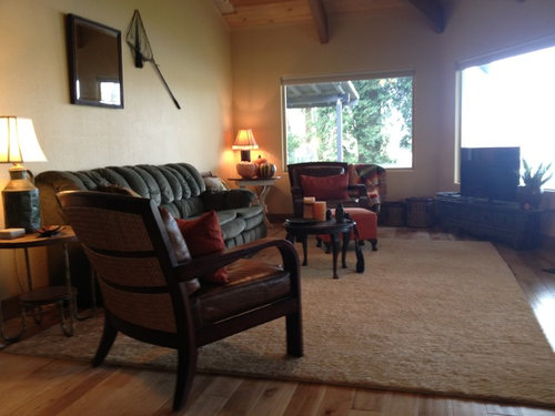 How To Arrange Sectional And Chairs