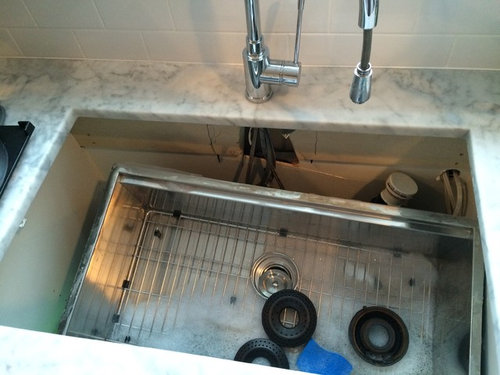 28++ What glue do you use for undermount sink info
