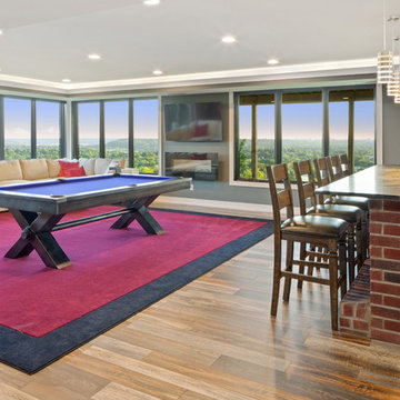 A Custom Contemporary One Story Home In Madeira, Ohio