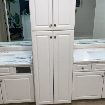 Fantastic White Dolomite Bathroom Countertops