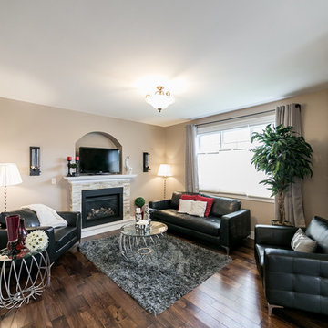 Transitional Mill Woods Home Remodel