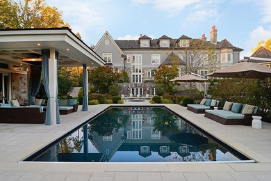 Inspiration for a pool remodel in New York