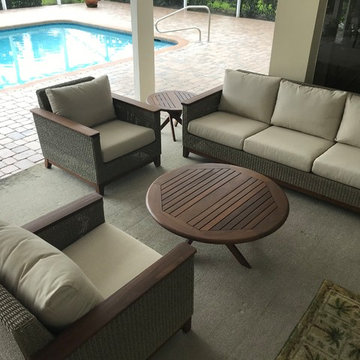 TEAK, EXOTIC WOODS AND POLYMER