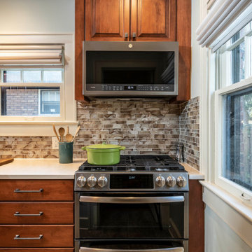 Tiny Dated Kitchen Gets Gigantic Renovation