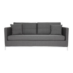 Istanbul Sofa- Black Pepper Fabric - Sofas