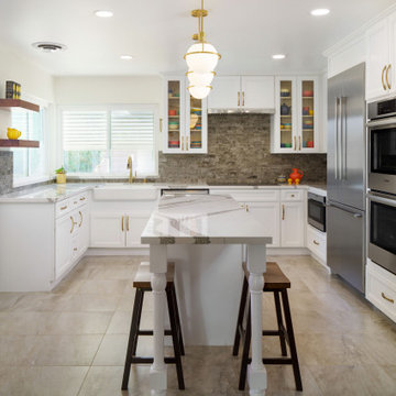 Small Space Dream Kitchen in Lancaster