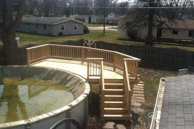 Deck - backyard deck idea in Other