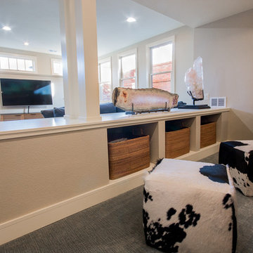 Basement Rec Room and Sauna