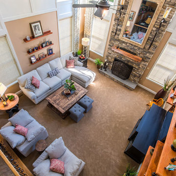 Rustic Family Room