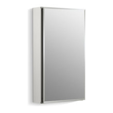 50 Most Por Contemporary Medicine Cabinets For 2018 Houzz Kohler Aluminum Single Door Cabinet Beveled Edges 15 X26