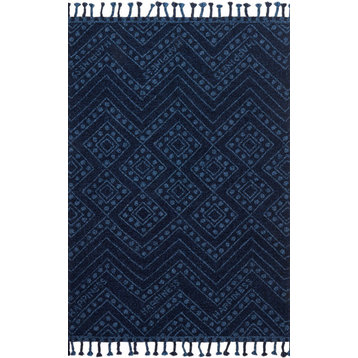 Ellen DeGeneres Crafted by Loloi In/Out Indigo Napa Rug, 2'3"x3'9"