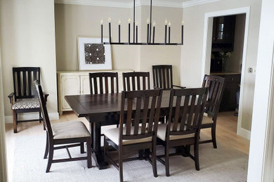 Example of a dining room design in Other