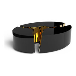 LAPIAZ OVAL BLACK Center Tables - Coffee Tables