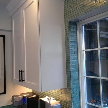 Shaker style painted kitchen