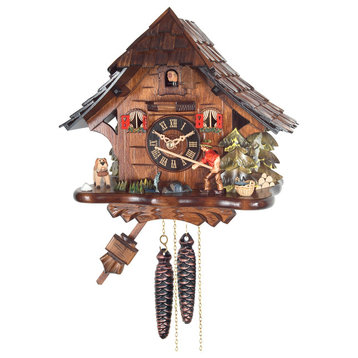 Fisherman Engstler Weight-Driven Cuckoo Clock- Full Size
