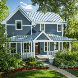 Hardie&reg; Plank Lap Siding in Evening Blue CHI - Siding And Stone Veneer