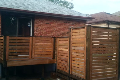 Etobicoke Rental house custom deck
