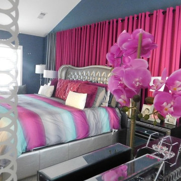 Fuchsia Hollywood Glam