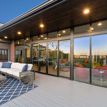 A Custom Contemporary One Story Home In Madeira, Ohio