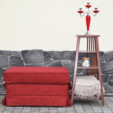 Чехол для пуфика (табурета для ног) Экторп Икеа