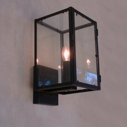 Small Modern Boxter Lantern - Lighting