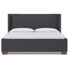 Apt2B Everett Upholstered Bed, Charcoal, Eastern King