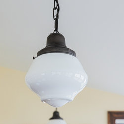 1920s Ann Arbor Colonial Gets a Refresh - Pendant Lighting