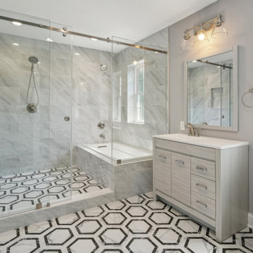 Master Bathroom | Second Level Addition New Milford NJ