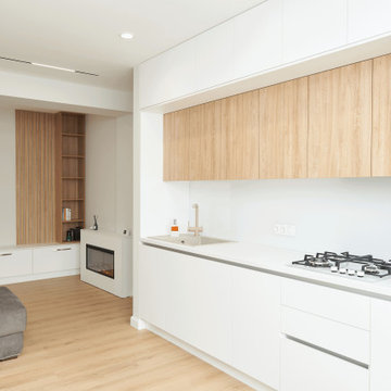 Косметический ремонт двухкомнатной квартиры в минималистическом стиле