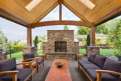 Inspiration for a patio remodel in Seattle