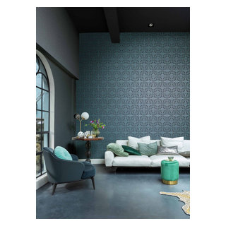 33' L x 21 W Texture Wallpaper Roll Walls Republic Color: Turqouise