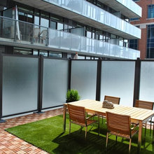 Green patio space