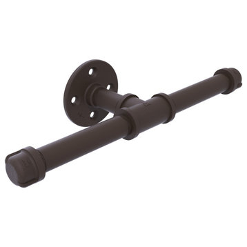 Pipeline Double Roll Toilet Paper Holder, Oil Rubbed Bronze