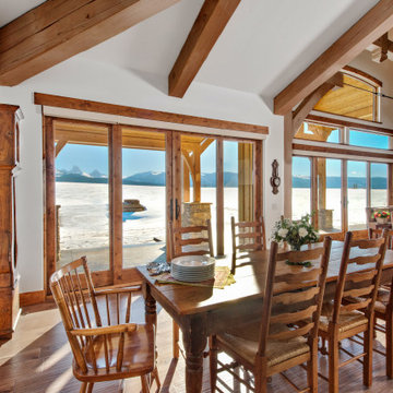Eastern Idaho Timber Frame: Driggs Residence