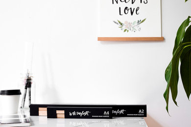 Wooden Print Hangers