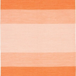 Orange Ombre India Rug by Chandra Rugs - Rugs