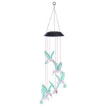 Yescom - Solar Color Changing Led Hummingbird Wind Chime - Features: