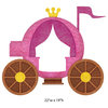Carriage Wall Sticker, Left-Facing