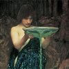 Circe Invidiosa, 1892; Canvas Replica Framed Painting, Small