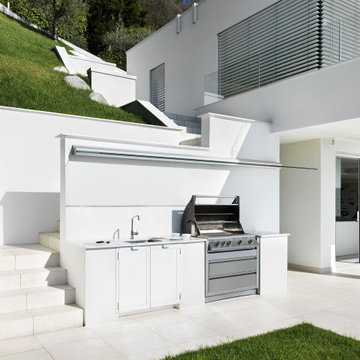 villa contemporanea in collina 450mq