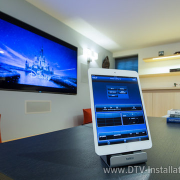 Ipad mini for manage home theater system