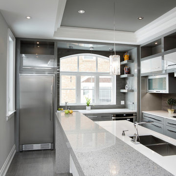 Gray Galore Kitchen