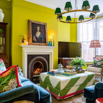 Eclectic Living Room