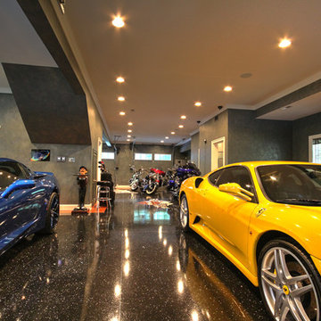 Ultimate Home & Man Cave For A Football, Motorcycle & Car Lover