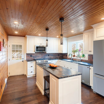 Haddon Township, NJ Knotty Pine Project