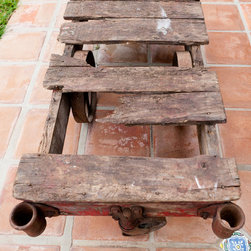 Rail Cart Coffee Table - Coffee Tables