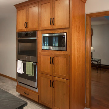 Custom cabinetry adds more storage space