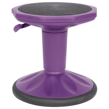 Flash Furniture Carter Purple Kids Active Flex Stool Ay-9001S-Pr-Gg