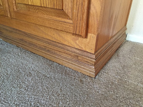 Use Shoe Molding Or Not In Kitchen And Family Room